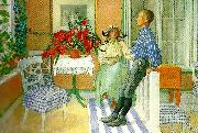 Carl Larsson syskon Sweden oil painting artist